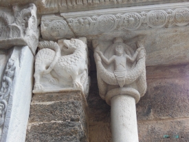 Sacra di San Michele sculptures
