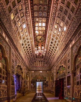 Sheesh Mahal in the Mehrangarh Fort