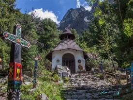 Symbolic Cemetery in the High Tatras hermita