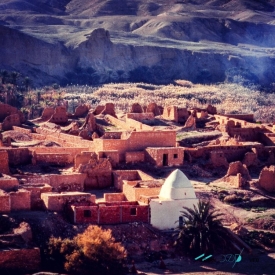 Tamerza abandoned village