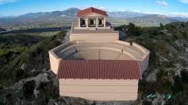 Tempio E Teatro Di San Nicola virtual reconstruction