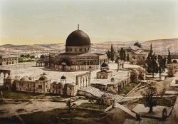 Aerial view of Jérusalem, Israël