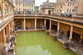 The Roman Baths, Bath, Somerset, England