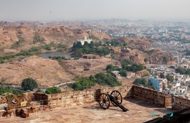 The museum in the Mehrangarh fort