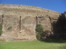 Walls of the Amphitheatrum Castrense