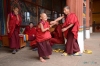 Young monks Rinpung Dzong