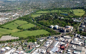 aerial view of Hagley Park