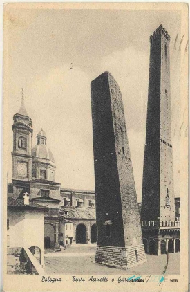 bologna  torri asinelli e garisenda