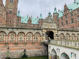 bridge at Frederiksborg Castle