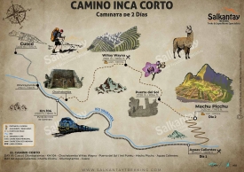 camino inca corto a machu picchu