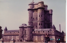 Vincennes medieval castle and fortress