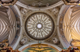 dome of the church of Santo Domingo Historic Centre of Lima.jpeg