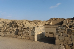 entrada templo de pachacamac