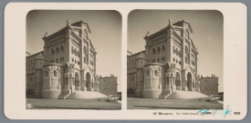 exterieur van de kathedraal van monaco