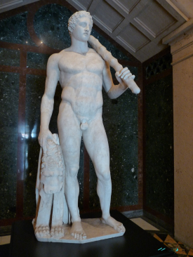 getty villa Statue of Hercules