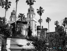 hearst castle at san simeon in may 
