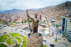 inca pachacutec statue