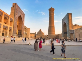 kalyan minaret place and mosque Uzbekistan