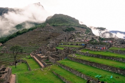 machu picchu peru landscape green