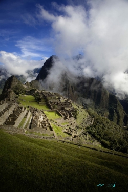 mountain peru machu picchu ancient