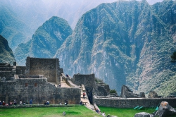 peru aguas calientes mountain machu picchu