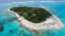 san andres Johnny Cay island