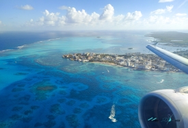 san andres aerial view