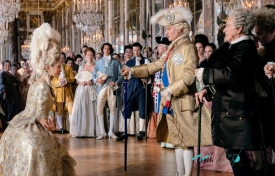 scene in Palace of Versailles