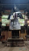 sculpture of GARUDA in Suchindrum Thanumalayan temple