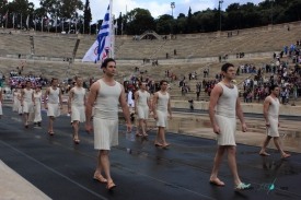 sportsman of the Panathenaic Stadium Athens