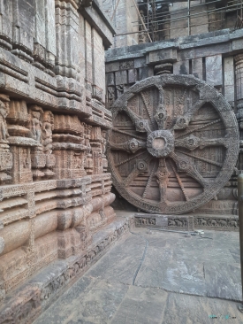 stone wheels of the Konark Sun Temple in Odisha India.jpeg